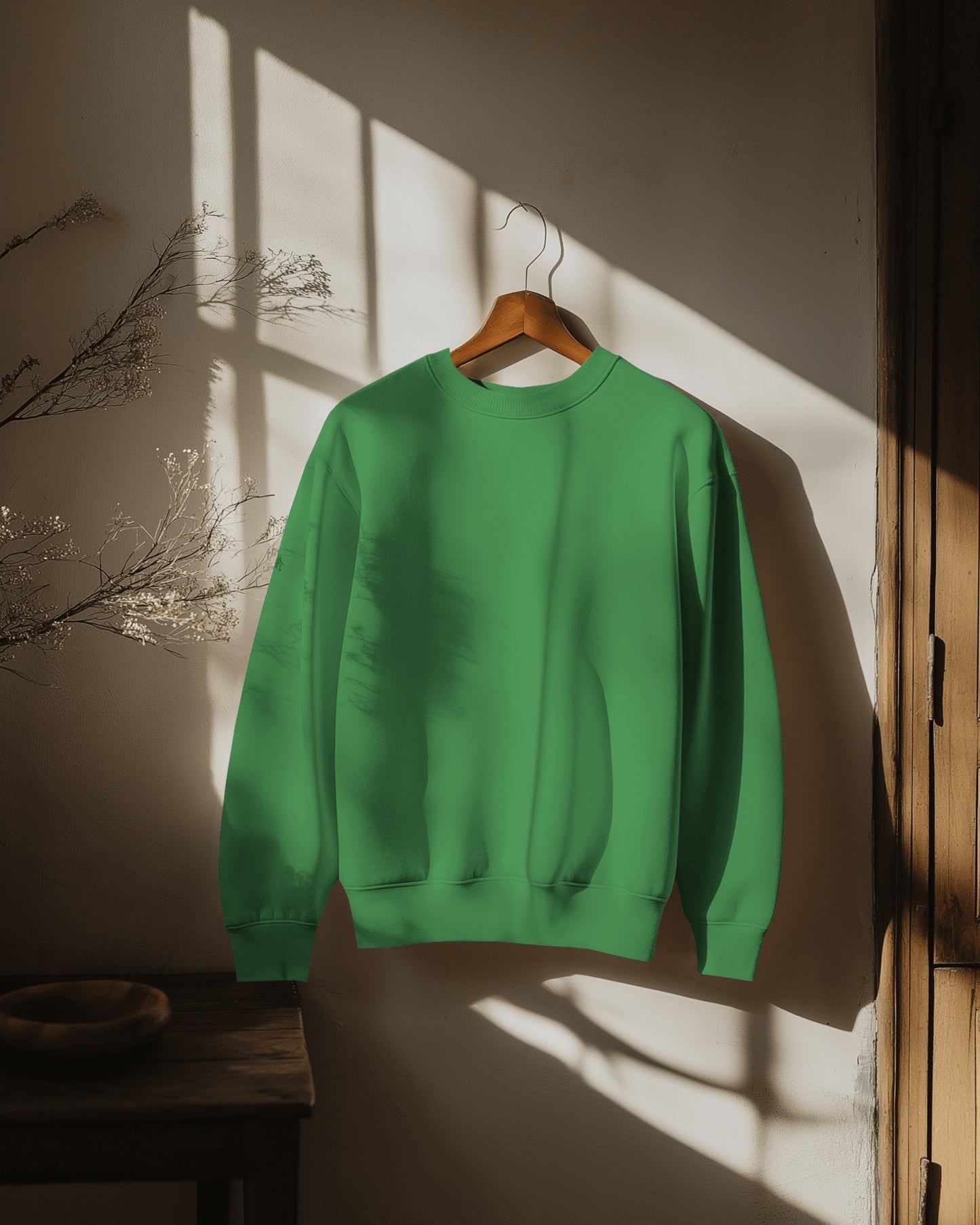 Solid Irish Green - Men's Sweatshirts