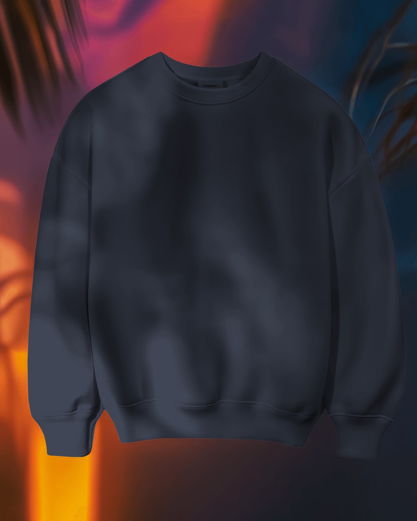 Solid Navy - Unisex Sweatshirt