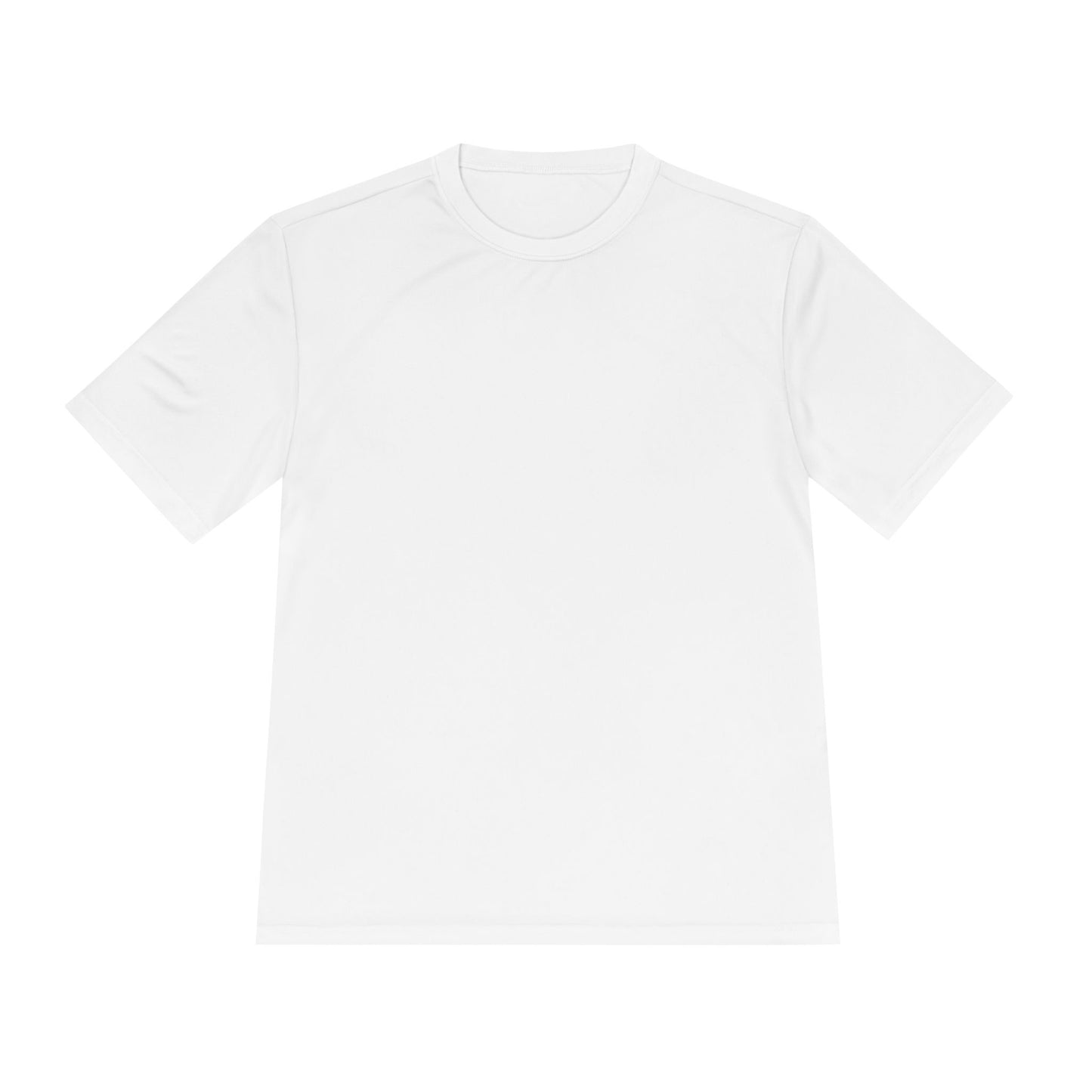 Solid White - Unisex Moisture Wicking Tee