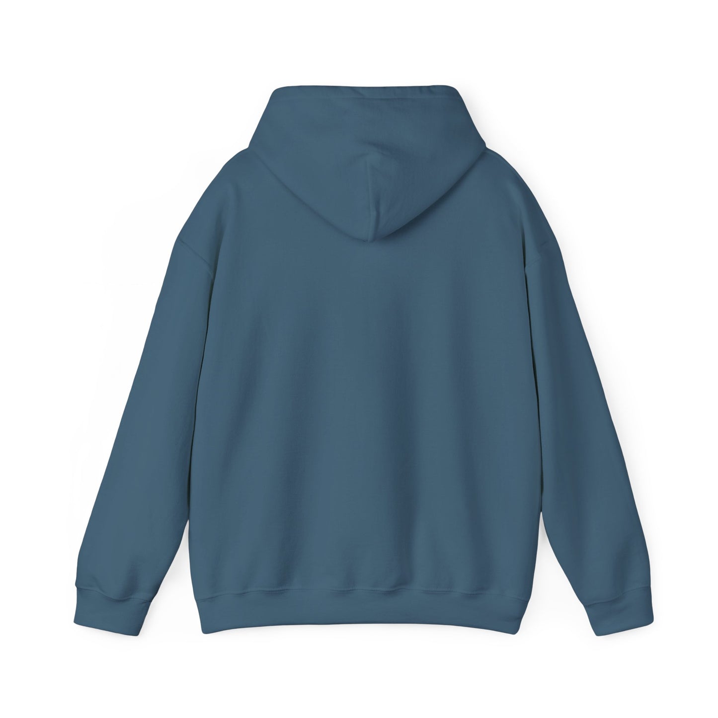 Solid Unisex Hoodie - Indigo Blue