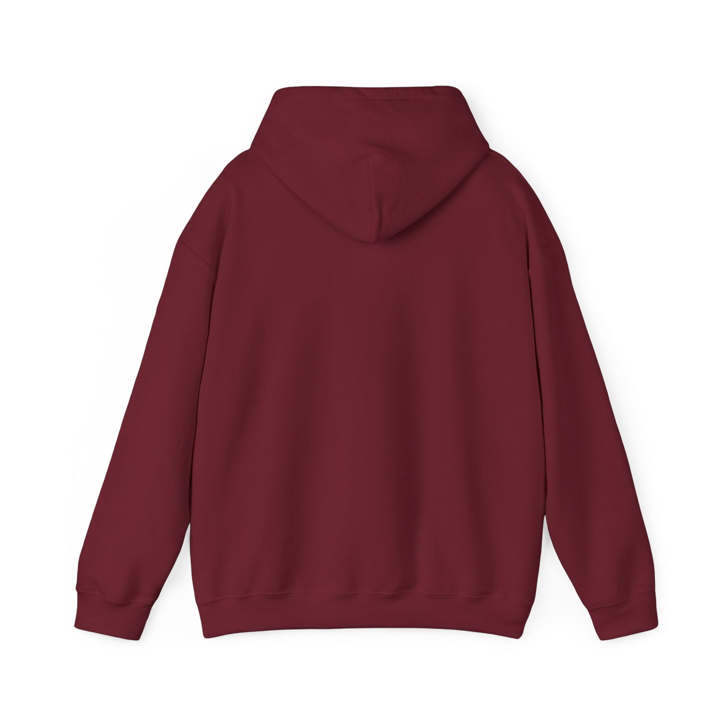 Solid Unisex Hoodie - Garnet