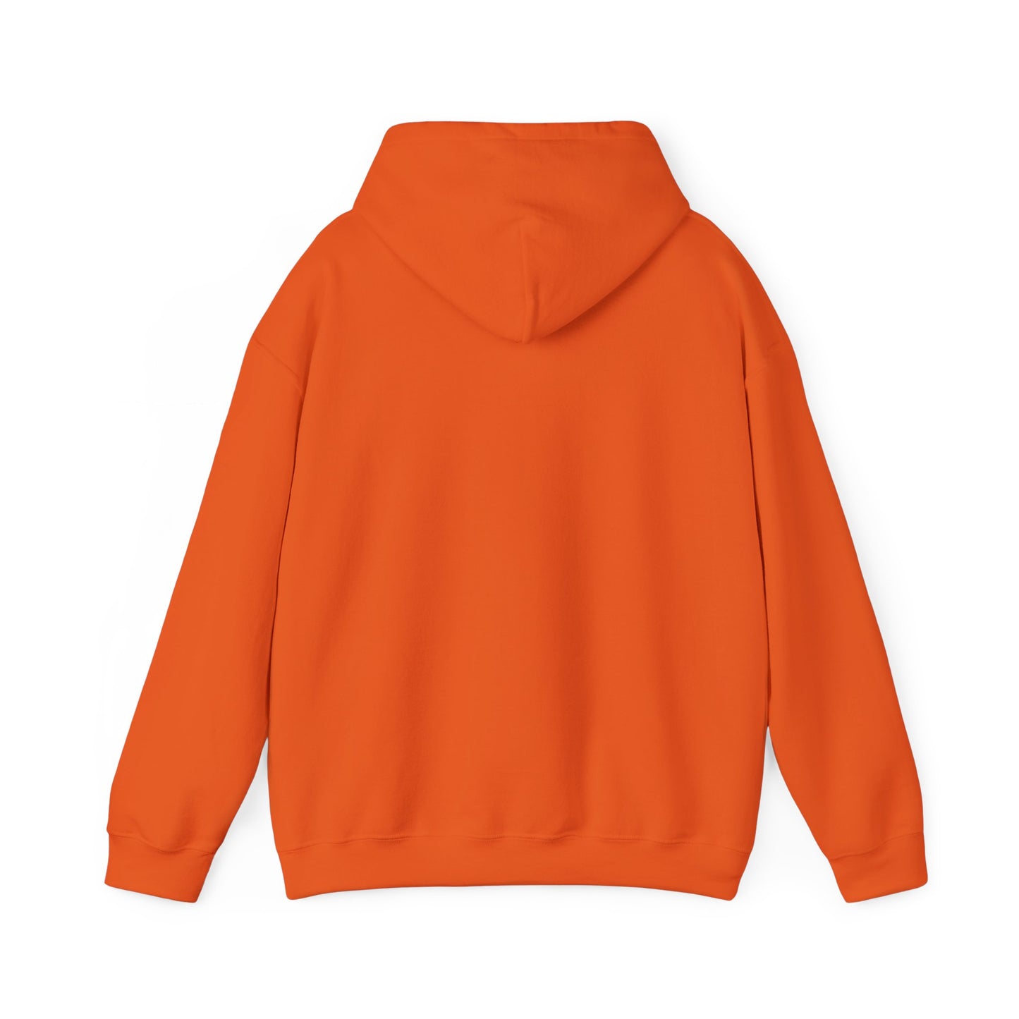 Solid Unisex Hoodie - Orange