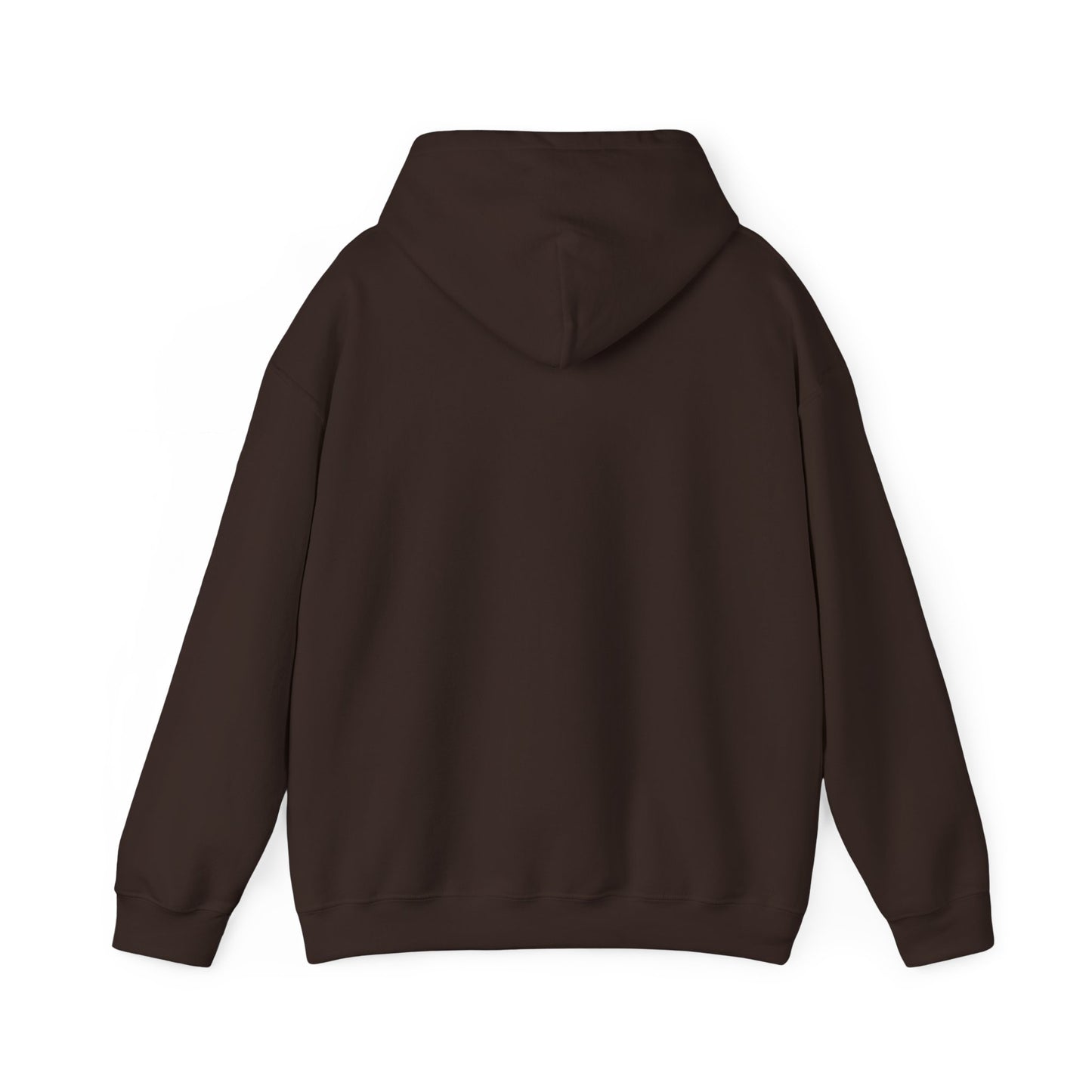 Solid Unisex Hoodie - Dark Chocolate