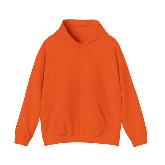 Solid Unisex Hoodie - Orange