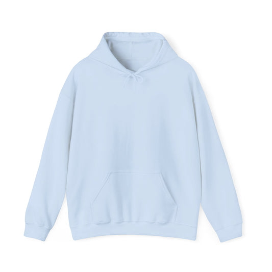 Solid Unisex Hoodie - Light Blue