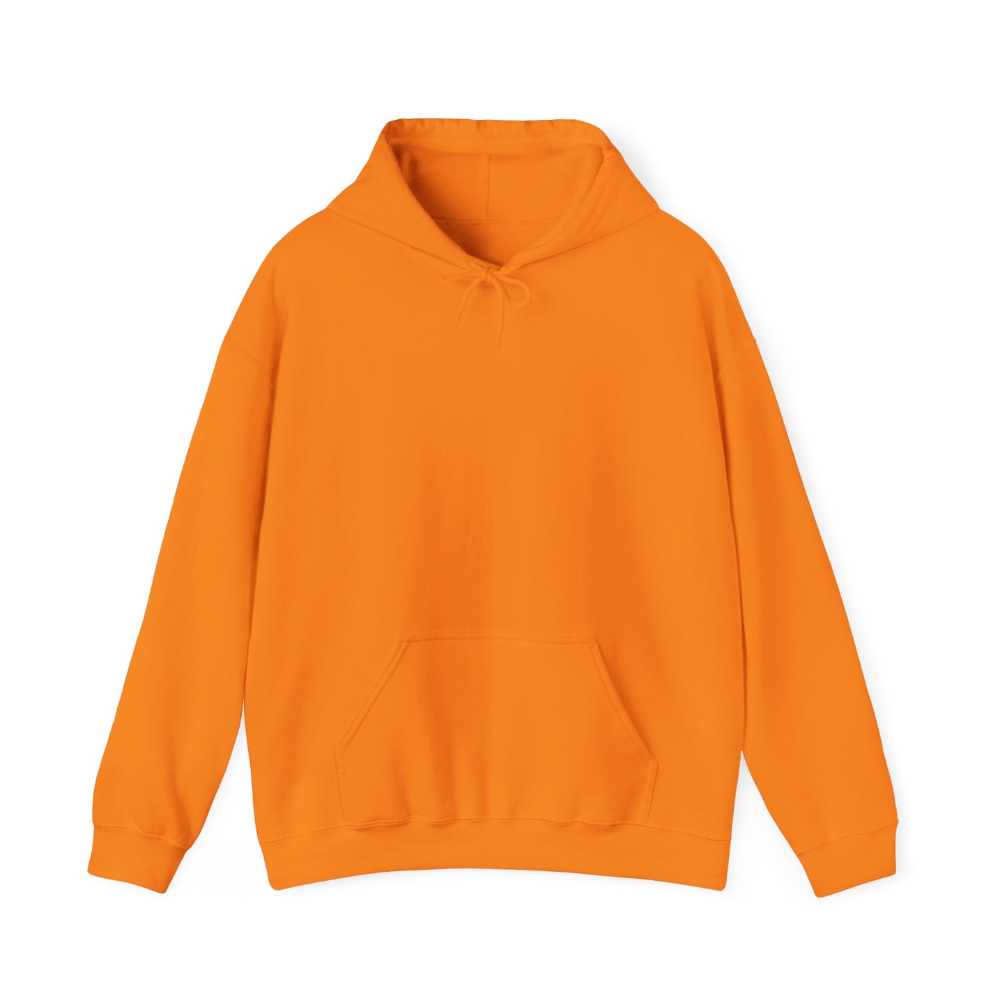 Solid Unisex Hoodie - Safety Orange