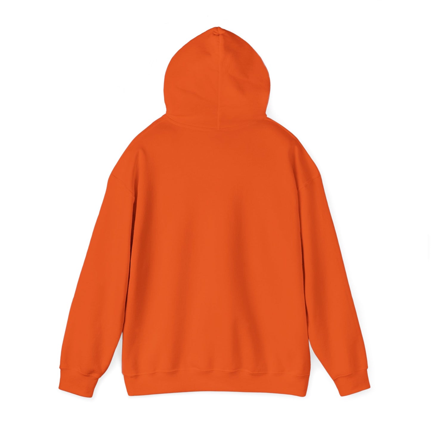 Solid Unisex Hoodie - Orange