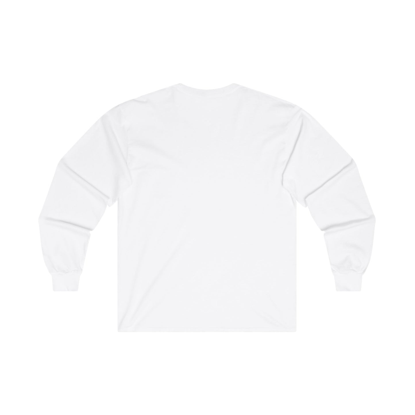 Solid White - Unisex Long Sleeve Tee