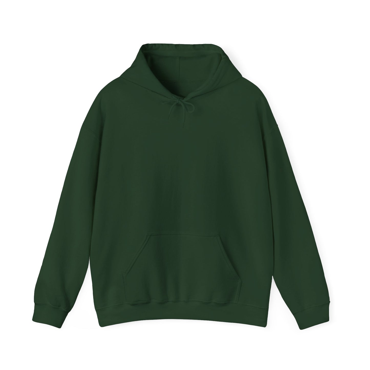 Solid Unisex Hoodie - Forest Green