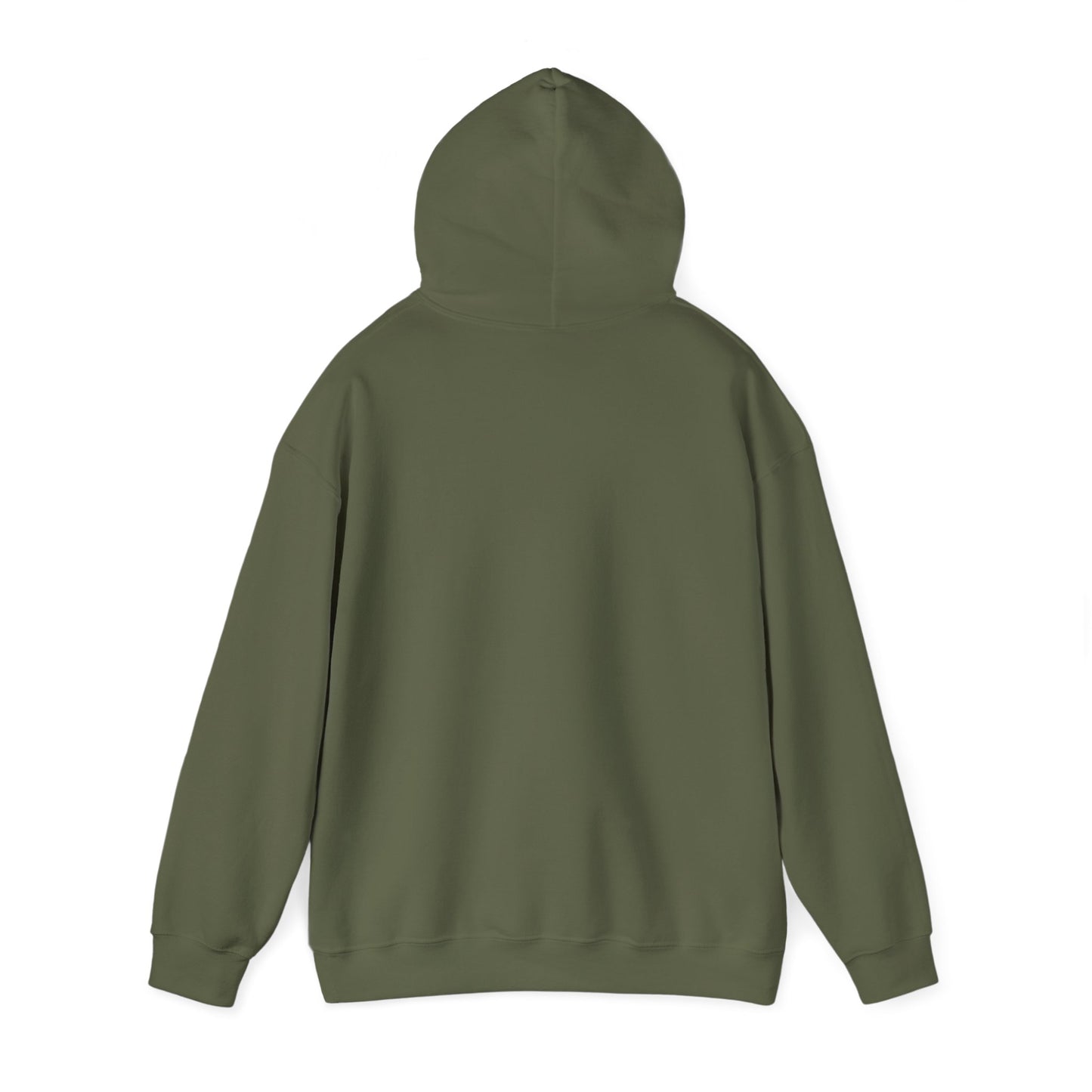 Solid Unisex Hoodie - Military Green