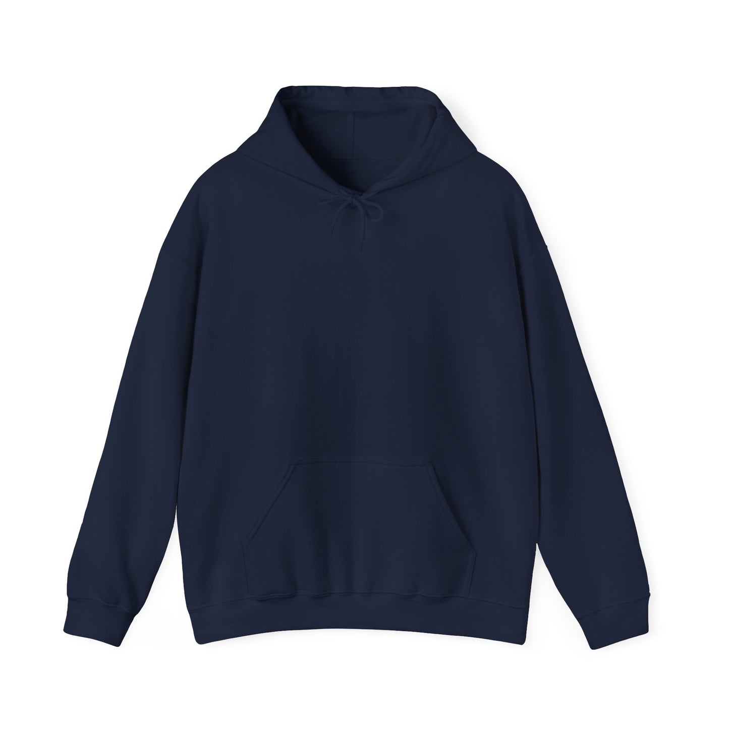 Solid Unisex Hoodie - Navy