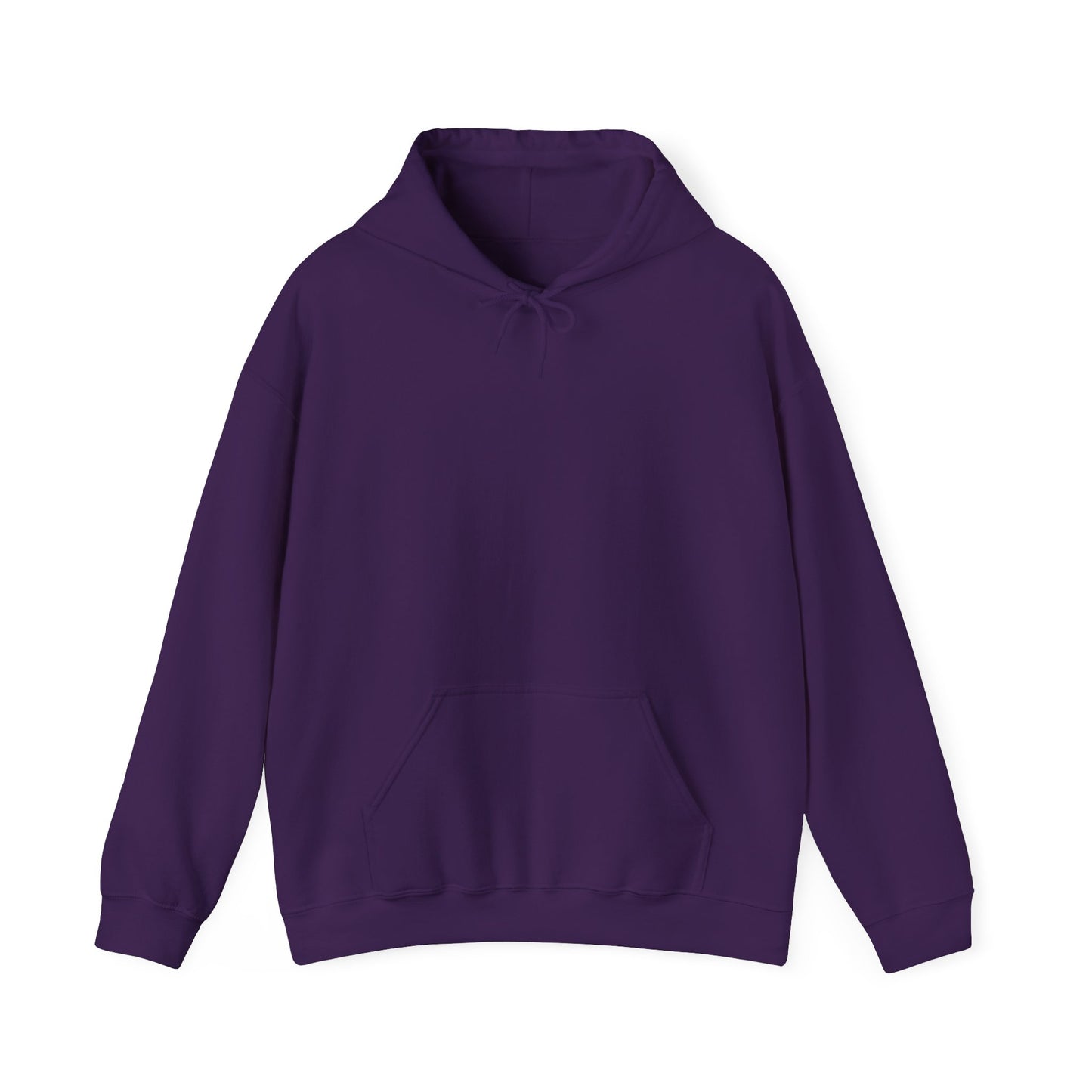 Solid Unisex Hoodie - Purple