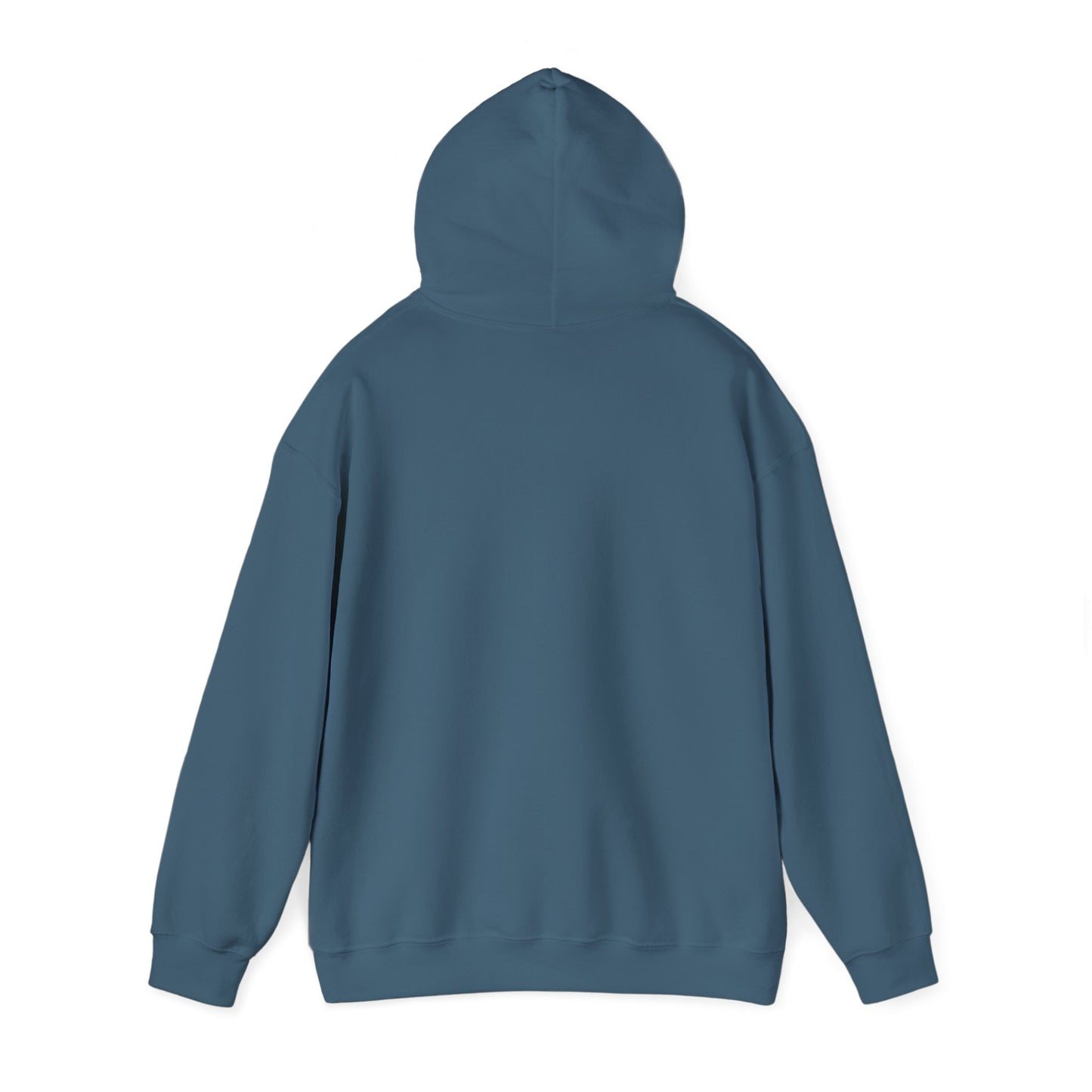 Solid Unisex Hoodie - Indigo Blue