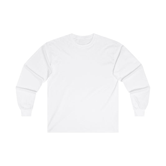 Solid White - Unisex Long Sleeve Tee