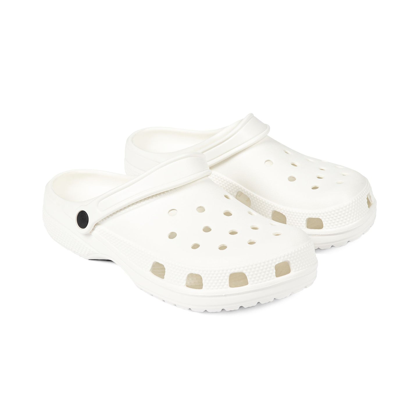 Solid White - EVA Foam Rubber Shoes