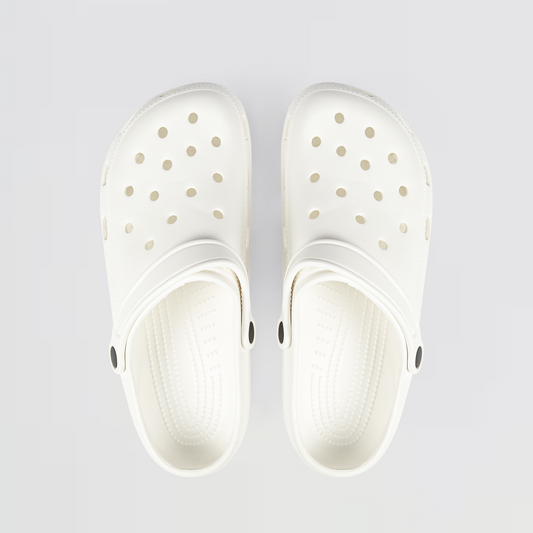 Solid White - EVA Foam Rubber Shoes