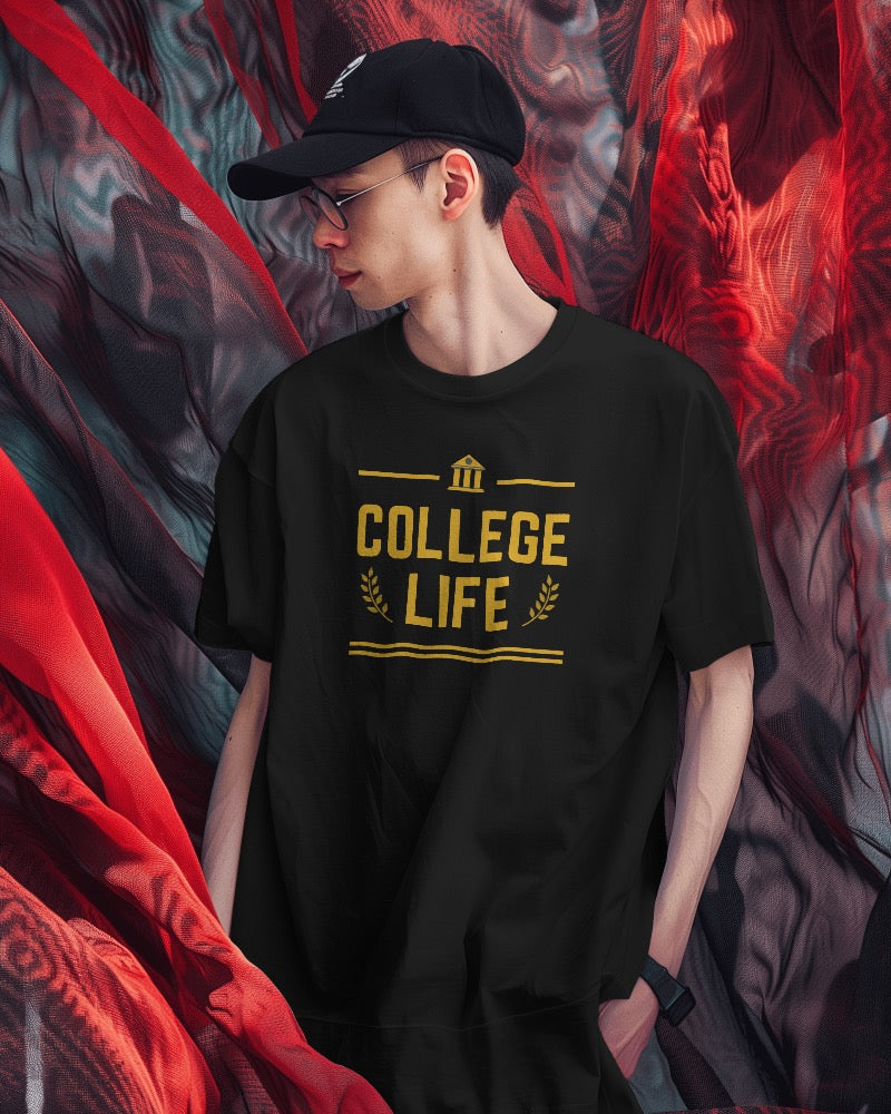 College Life - Unisex Heavy Cotton Tee