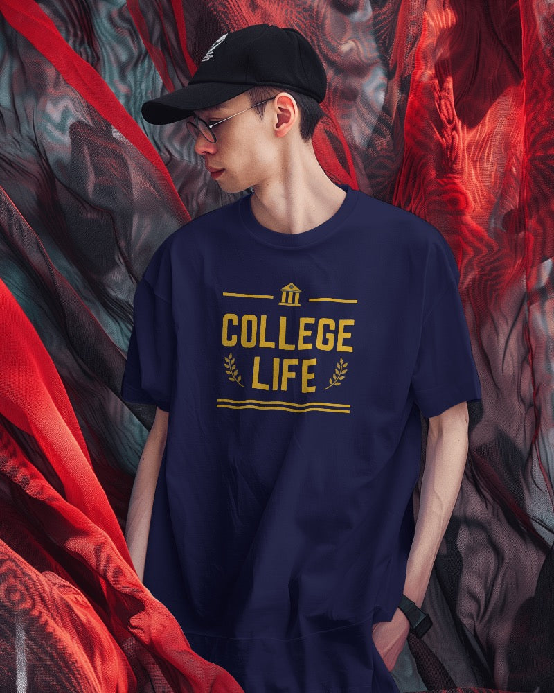 College Life - Unisex Heavy Cotton Tee