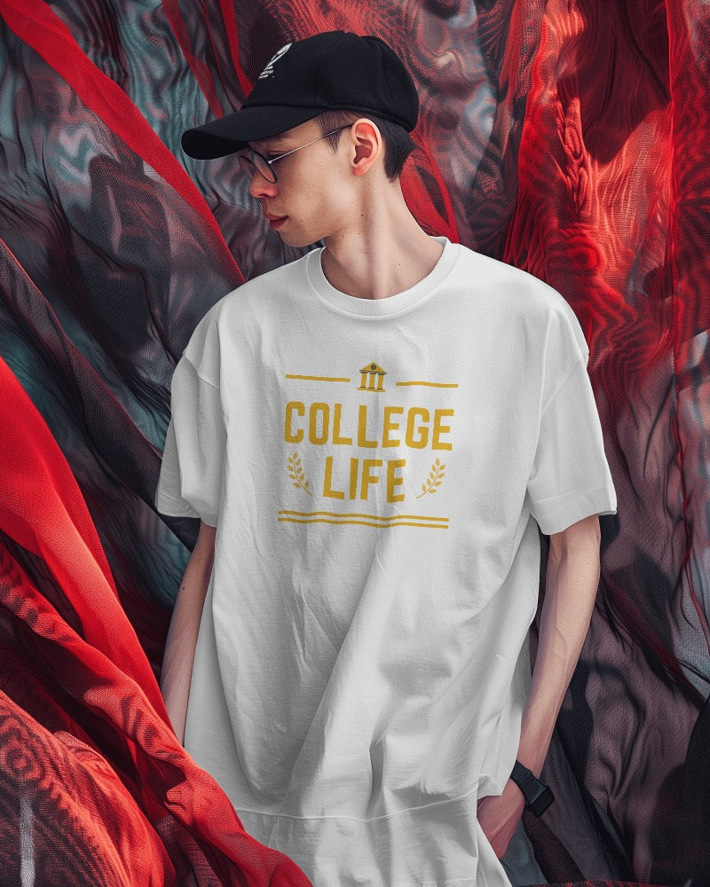 College Life - Unisex Heavy Cotton Tee