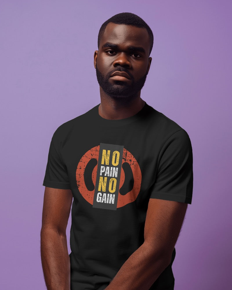 No Pain No Gain - Unisex Cotton Tee