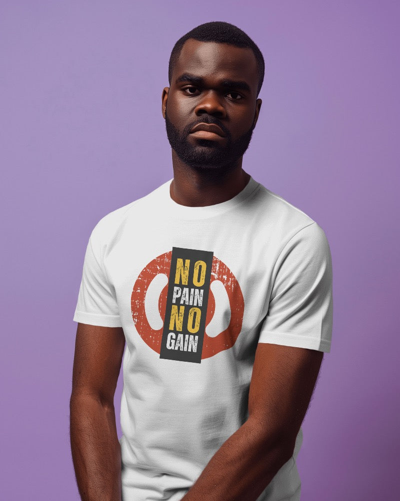 No Pain No Gain - Unisex Cotton Tee