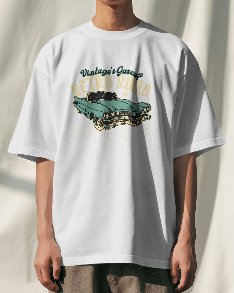 Vintage's Garage - Unisex Heavy Cotton Tee