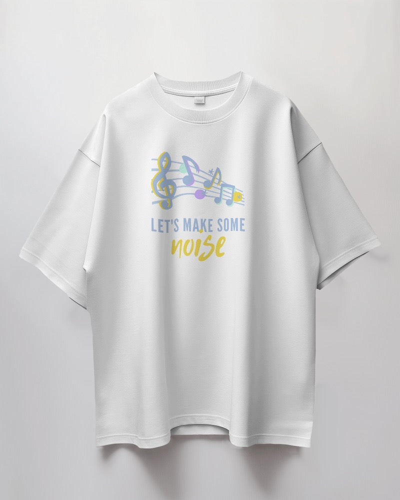 Let's Make Some Noise - Unisex Cotton Tee