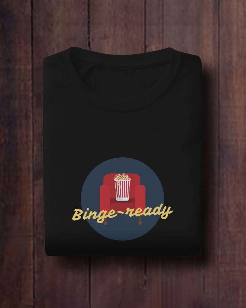 Binge ready - Unisex Cotton Tee