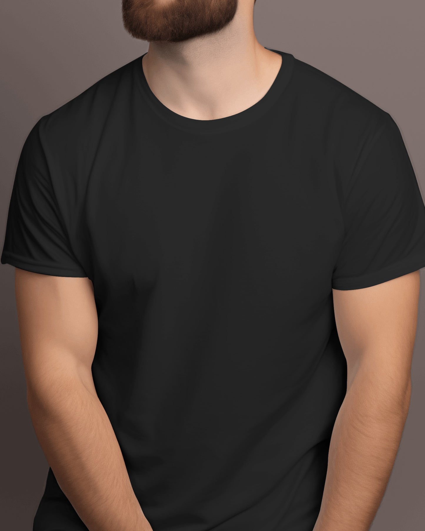 Solid Black Tee