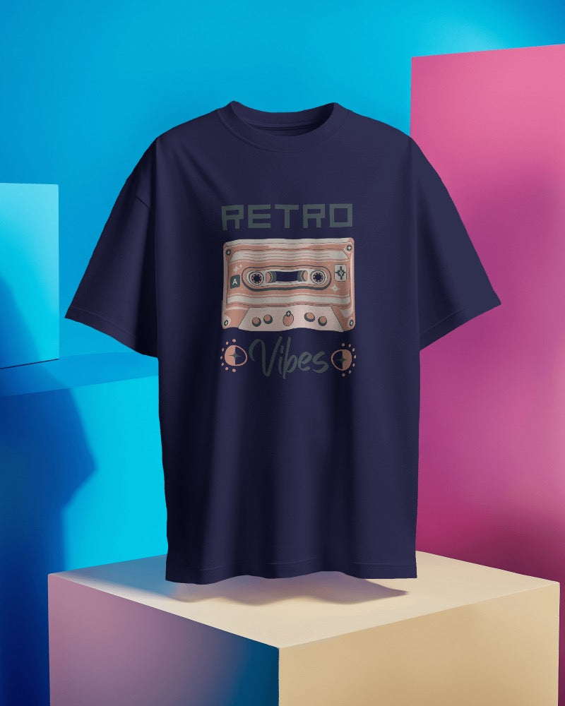 Retro VIbes - Unisex Heavy Cotton Tee