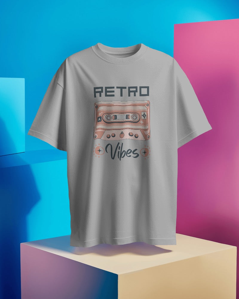 Retro VIbes - Unisex Heavy Cotton Tee