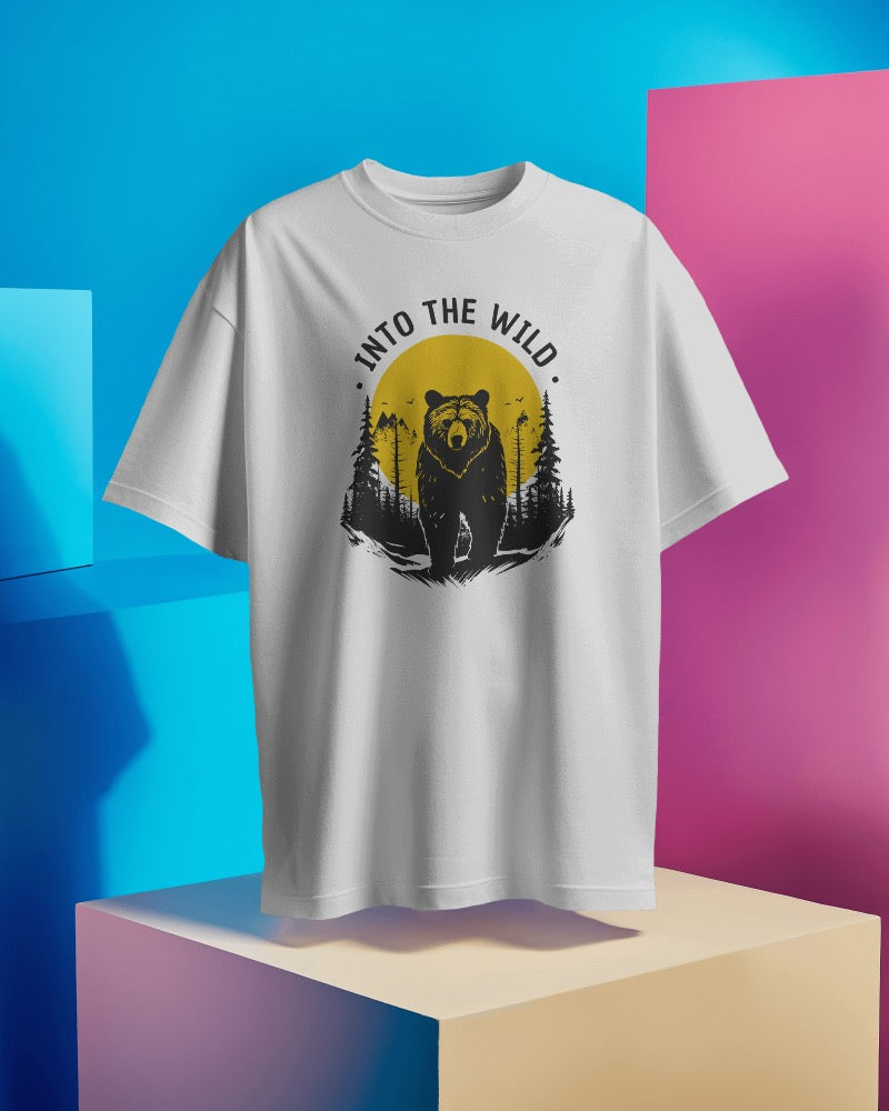 Into The Wild - Unisex Cotton Tee