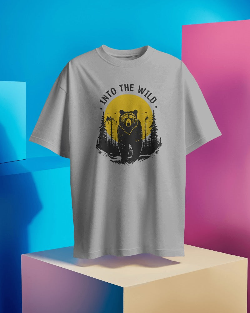 Into The Wild - Unisex Cotton Tee