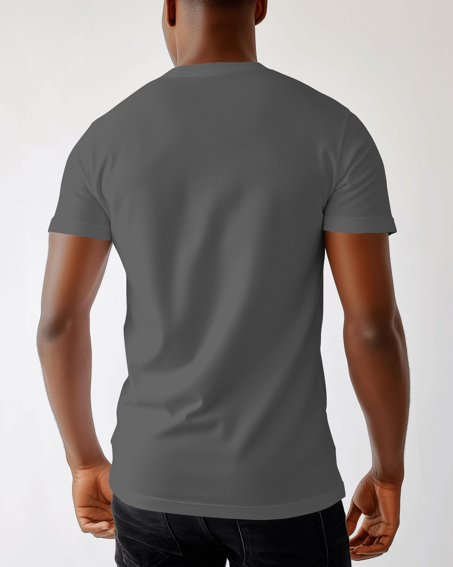 Solid Charcoal Grey Tee