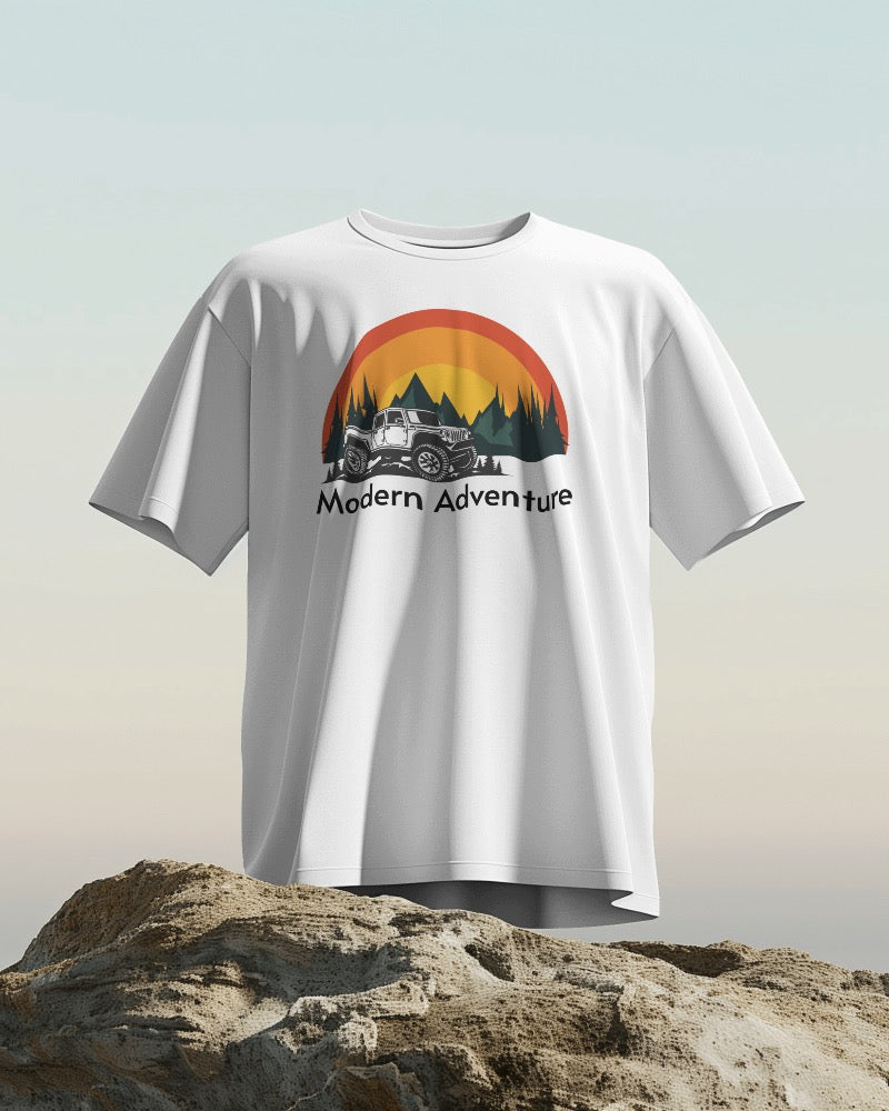 Modern Adventure - Unisex Cotton Tee