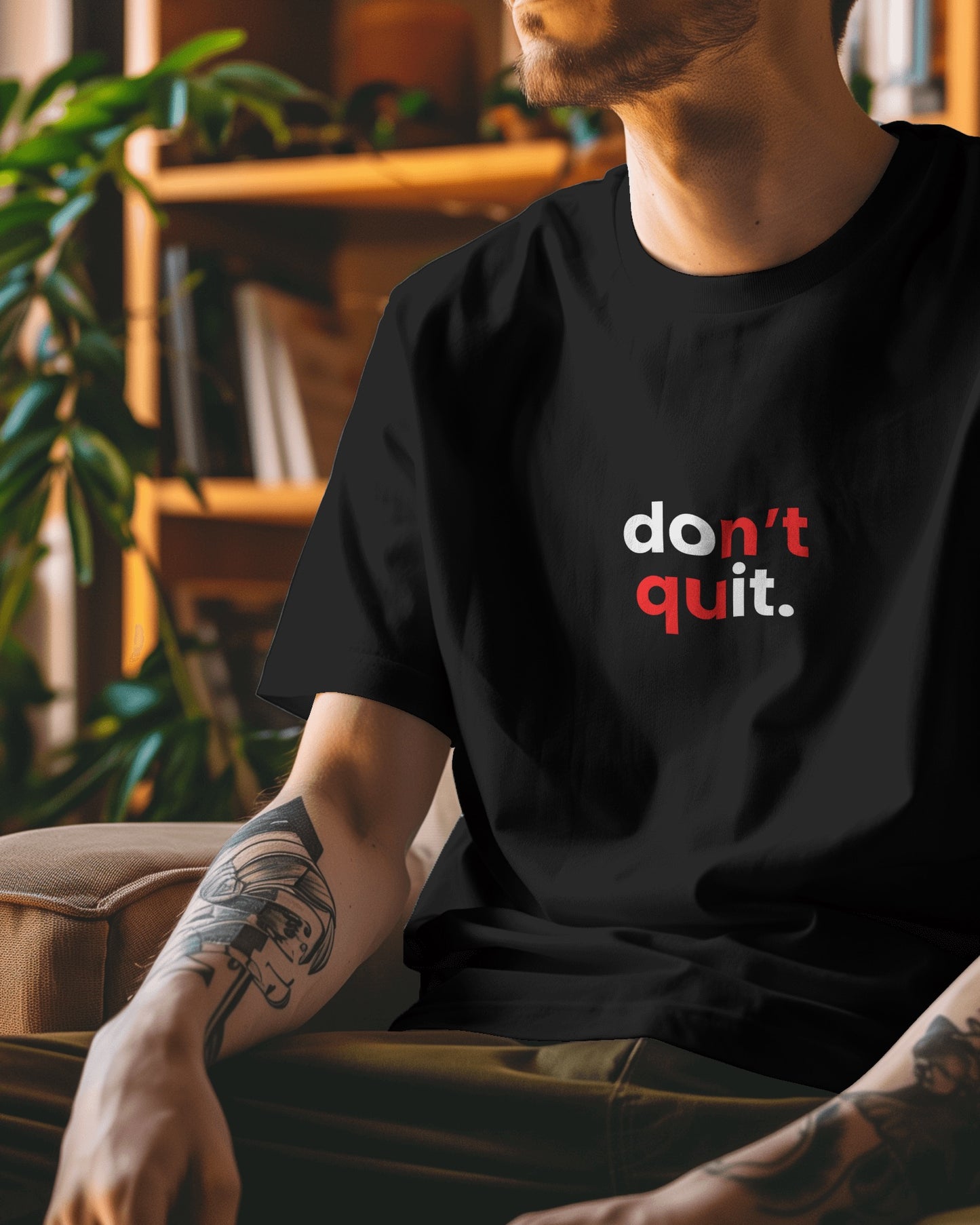 Don't Quit - Unisex Heavy Cotton Tee